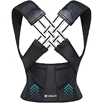 Neoprene Posture Corrector Belt For Men & Women | Shoulder, Back Support Belt | Back Straightener Brace For Spine & Body Posture Correction | Clavicle Support | Universal Size