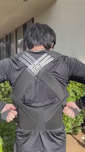 Neoprene Posture Corrector Belt For Men & Women | Shoulder, Back Support Belt | Back Straightener Brace For Spine & Body Posture Correction | Clavicle Support | Universal Size